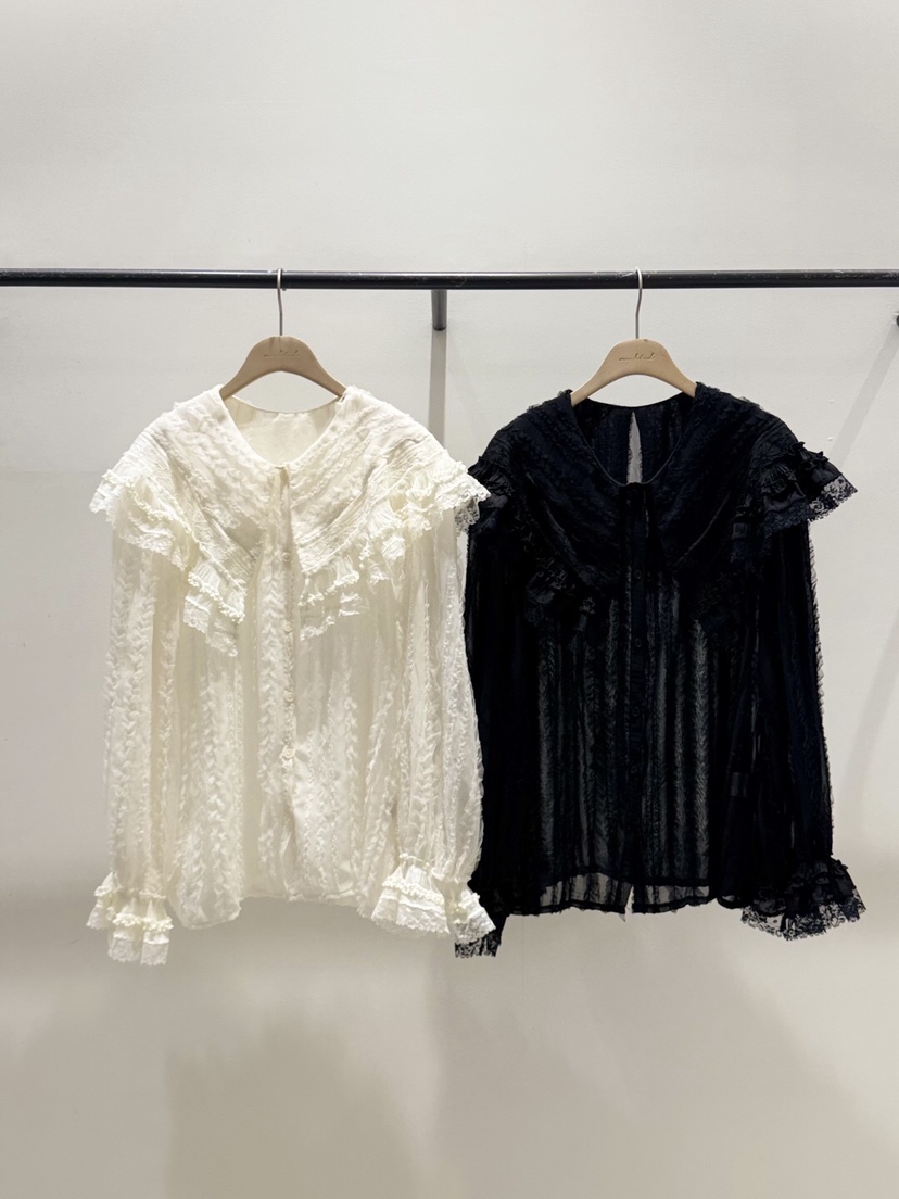 MELTED-P東大門㊣實拍女士新品休閑職業時尚人氣襯衫蕾絲衫MELTED-P襯衫/蕾絲衫