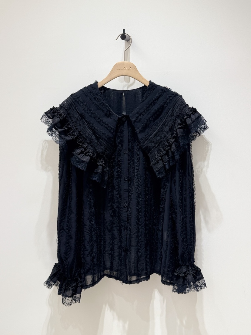 MELTED-P東大門㊣實拍女士新品休閑職業時尚人氣襯衫蕾絲衫MELTED-P襯衫/蕾絲衫圖色2