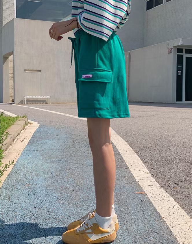 끌 벅지東大門㊣代購女裝新款休閑真品時尚25春夏人氣短褲Pull Buck短褲