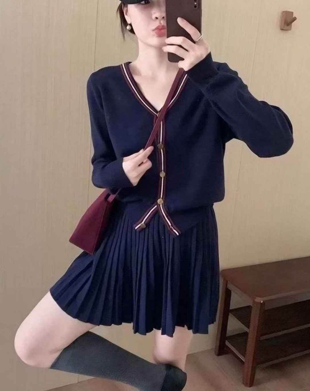 Y.BUTTERFIY東大門㊣代購女裝新品25春夏休閑職業套裝套裝Y.BUTTERFIY套裝圖色2
