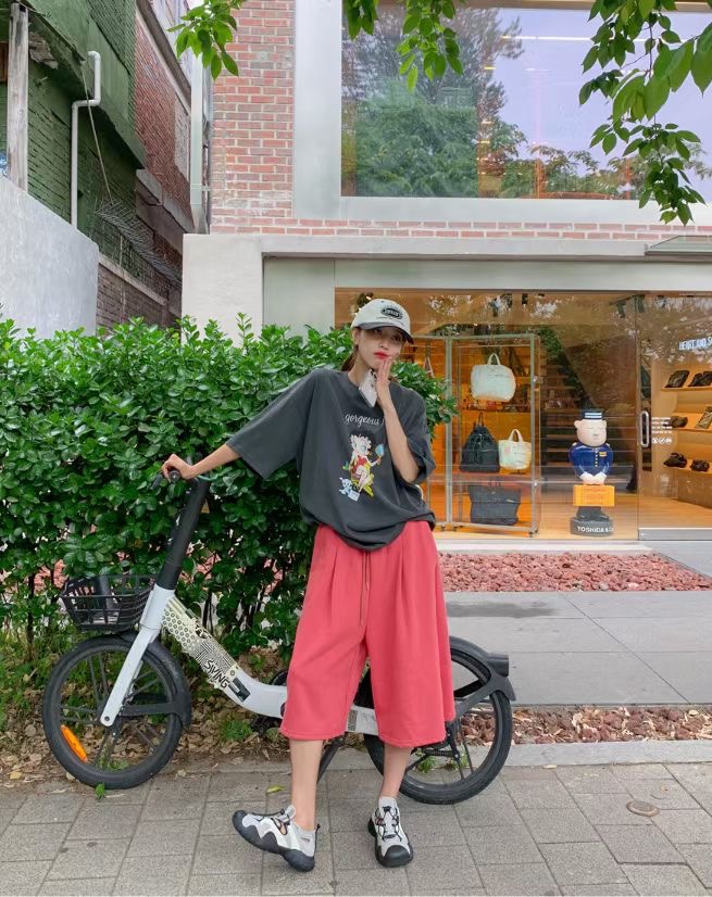 끌 벅지韓國代購㊣女士新品真品職業休閑時尚熱賣25春夏短褲Pull Buck短褲