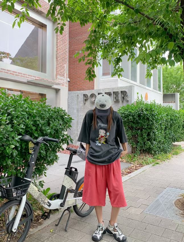 끌 벅지韓國代購㊣女士新品真品職業休閑時尚熱賣25春夏短褲Pull Buck短褲