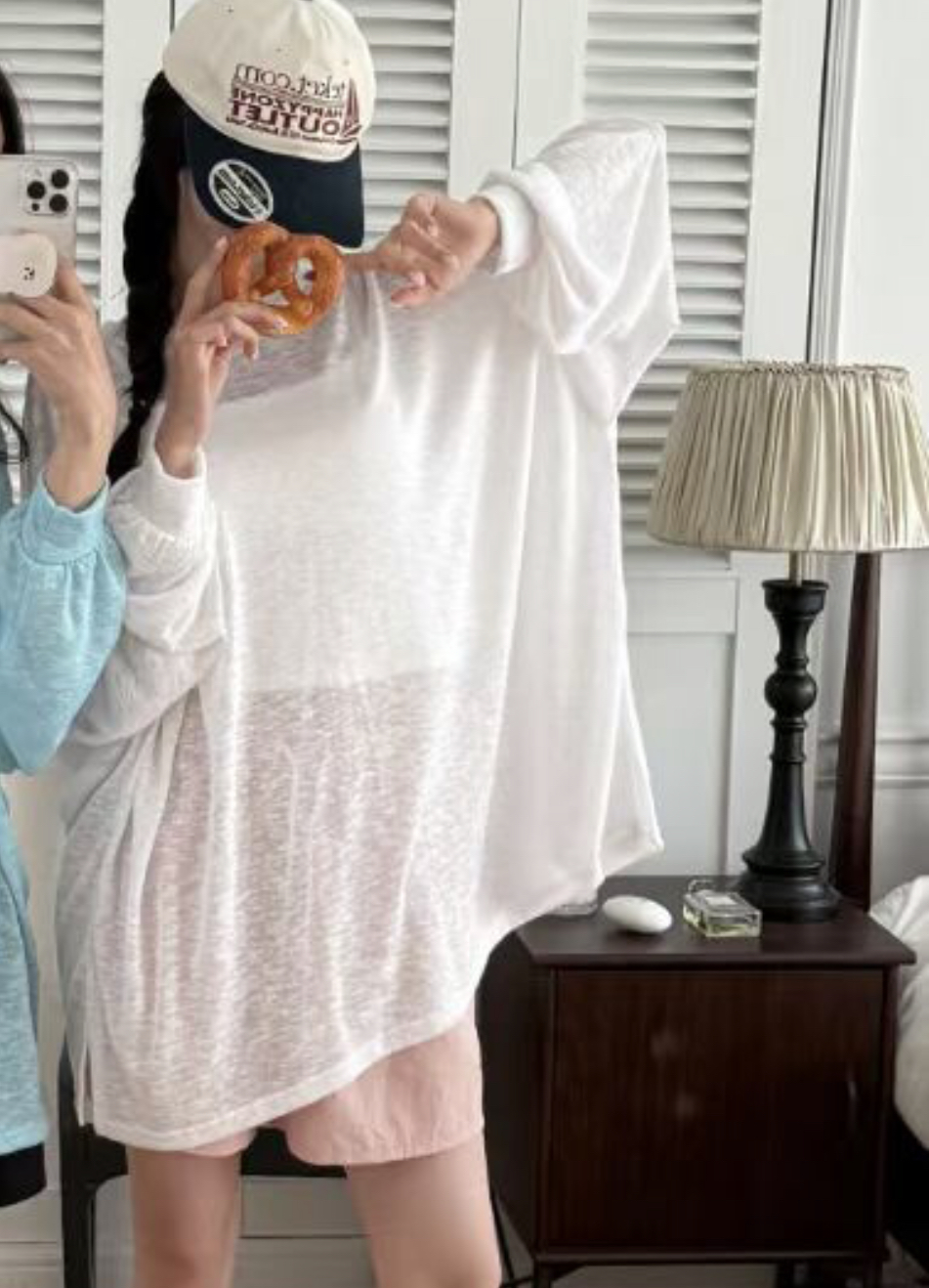 끌 벅지韓國代購㊣女裝新品時尚人氣休閑熱賣職業25春夏長袖T恤Pull Buck長袖T恤圖色6