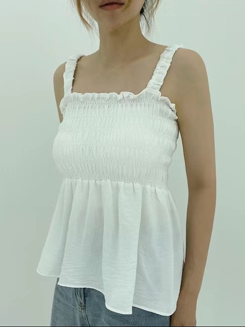 SPARK東大門㊣代購女士新款25春夏人氣推薦真品休閑吊帶背心SPARK吊帶/背心