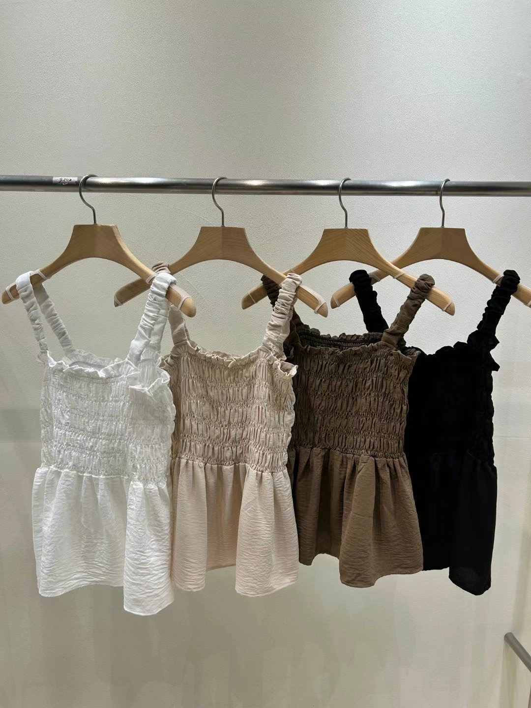 SPARK東大門㊣代購女士新款25春夏人氣推薦真品休閑吊帶背心SPARK吊帶/背心圖色4左三色