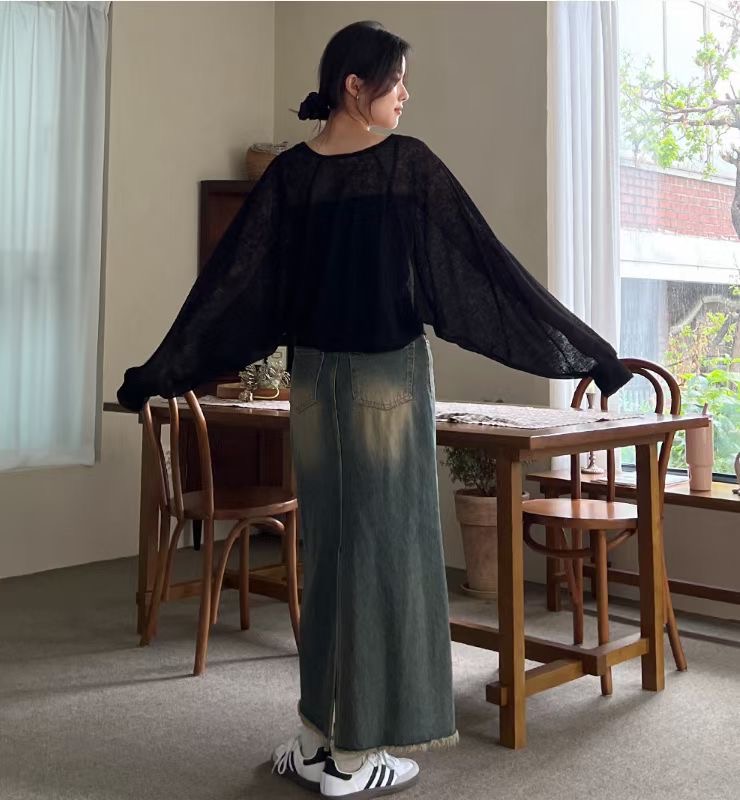 끌 벅지韓國直郵㊣女士新品人氣真品休閑時尚針織衫不含內搭Pull Buck針織衫