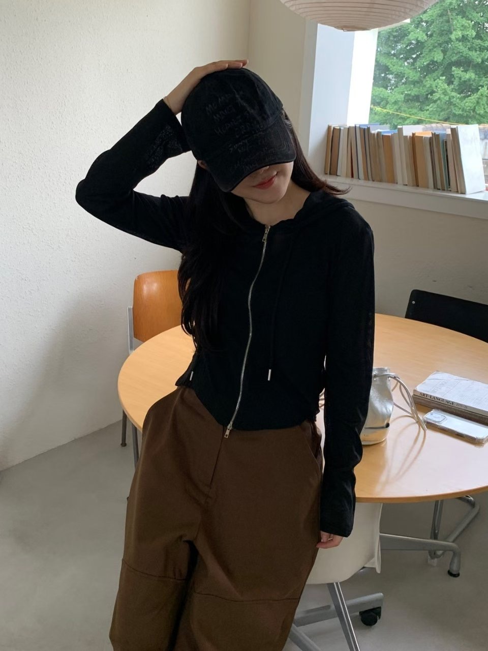 SPARK東大門㊣直郵女士新品推薦25春夏人氣熱賣休閑夾克兜帽SPARK夾克圖色3