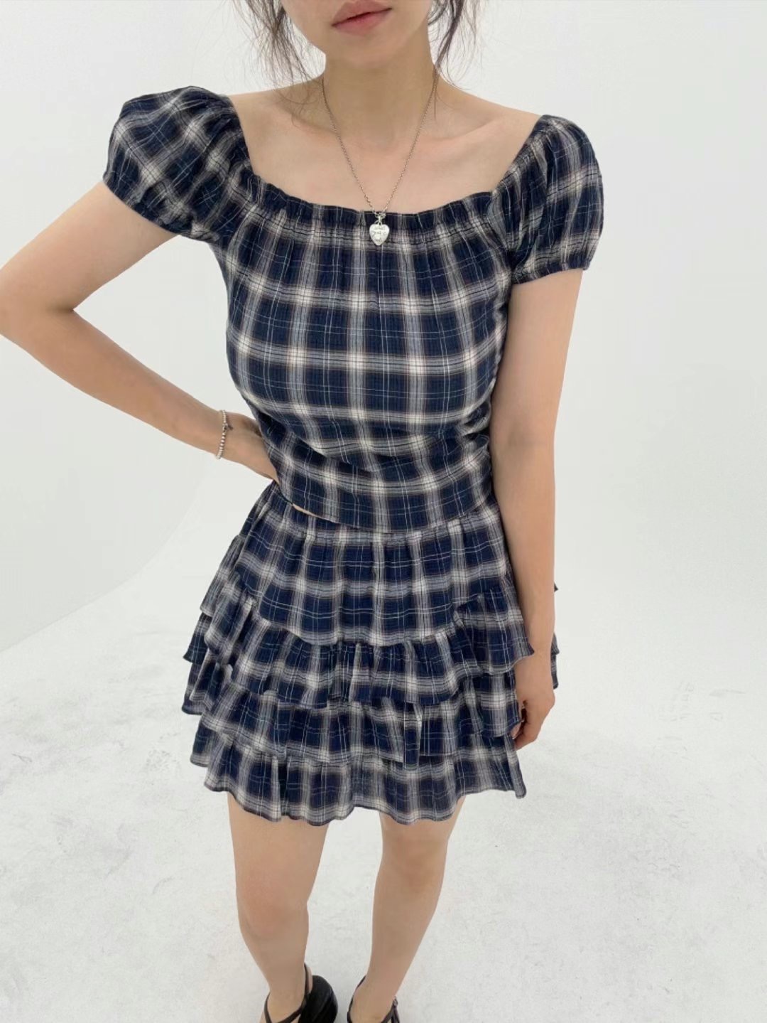 SPARK東大門㊣實拍女士新品人氣熱賣職業休閑推薦25春夏短裙SPARK短裙