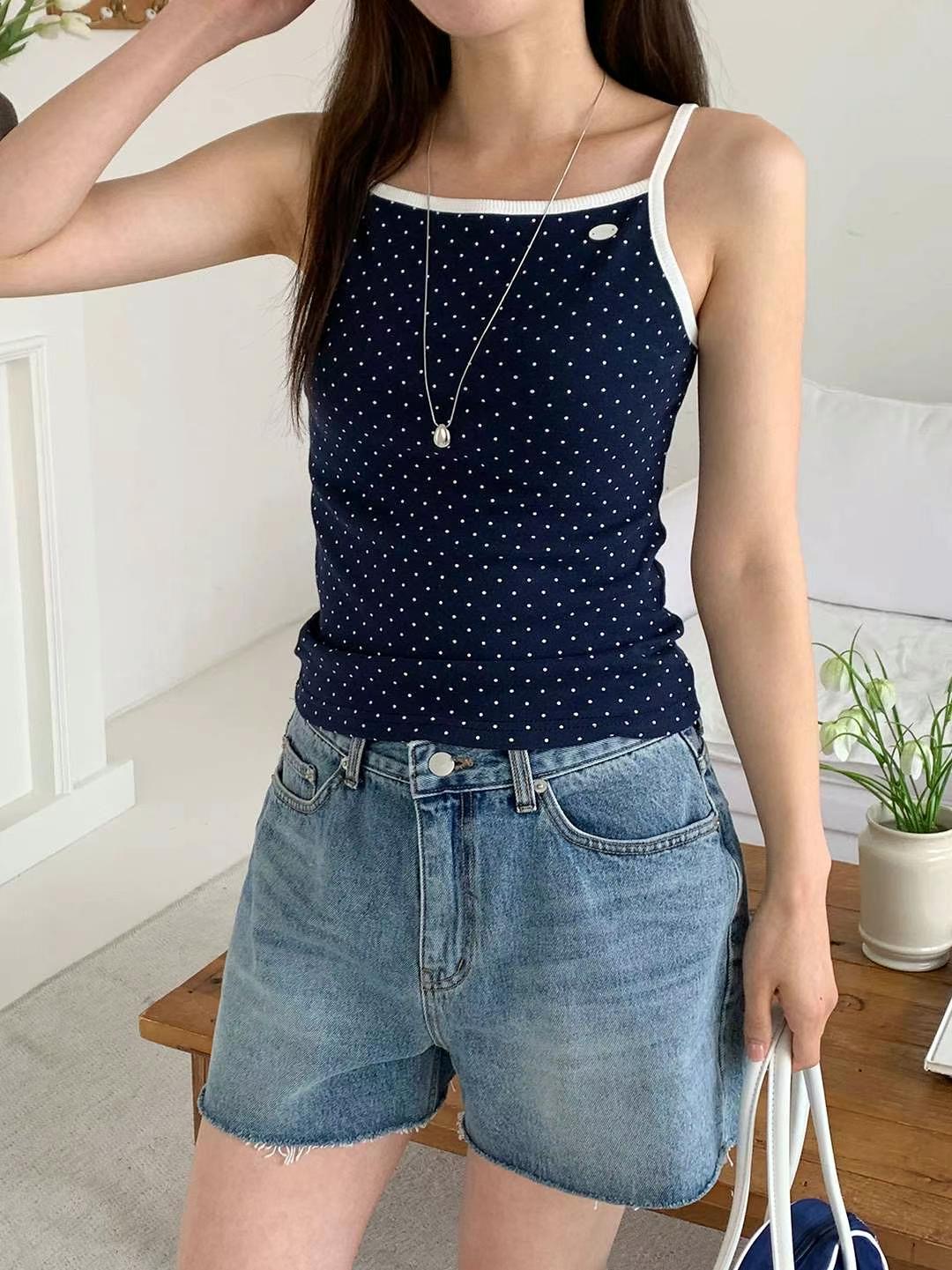 FIRST MOON東大門㊣代購女士新款職業時尚真品人氣吊帶背心FIRST MOON吊帶/背心