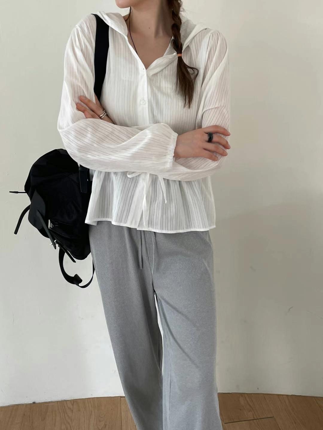 ANNSTORY-앤스토리-T東大門㊣實拍女裝新品休閑襯衫蕾絲衫ANNSTORY襯衫/蕾絲衫