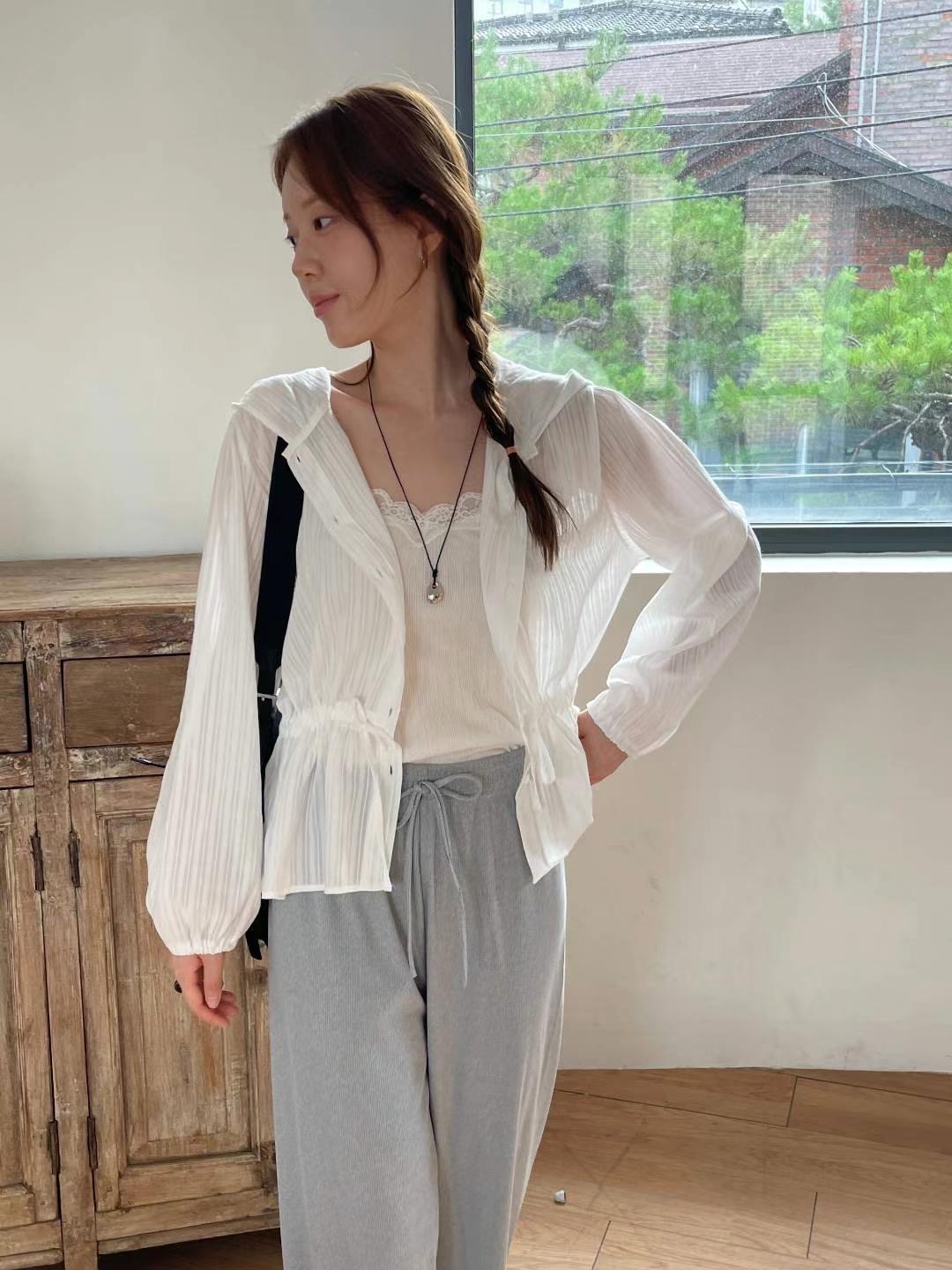 ANNSTORY-앤스토리-T東大門㊣實拍女裝新品休閑襯衫蕾絲衫ANNSTORY襯衫/蕾絲衫