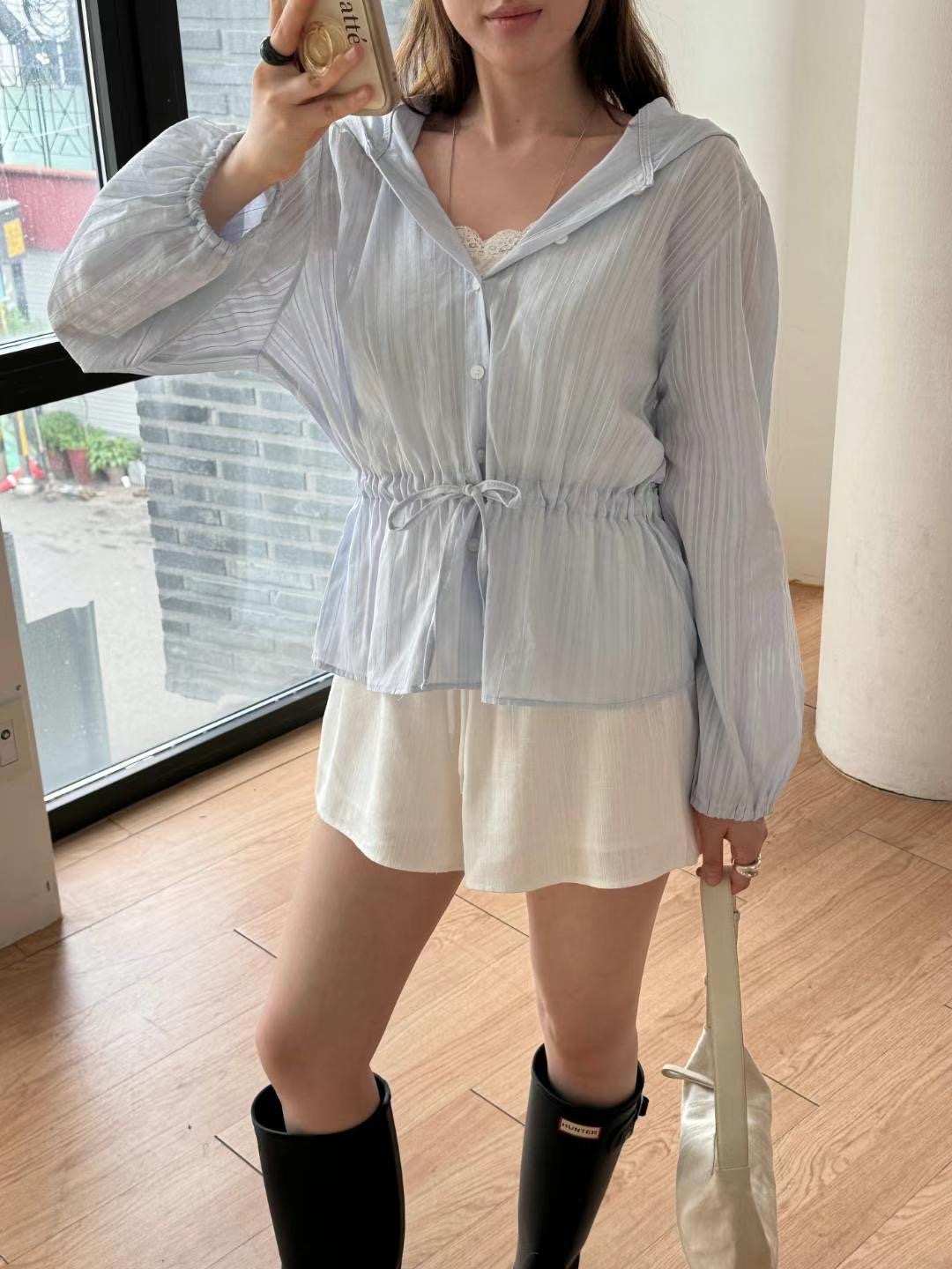 ANNSTORY-앤스토리-T東大門㊣實拍女裝新品休閑襯衫蕾絲衫ANNSTORY襯衫/蕾絲衫圖色2