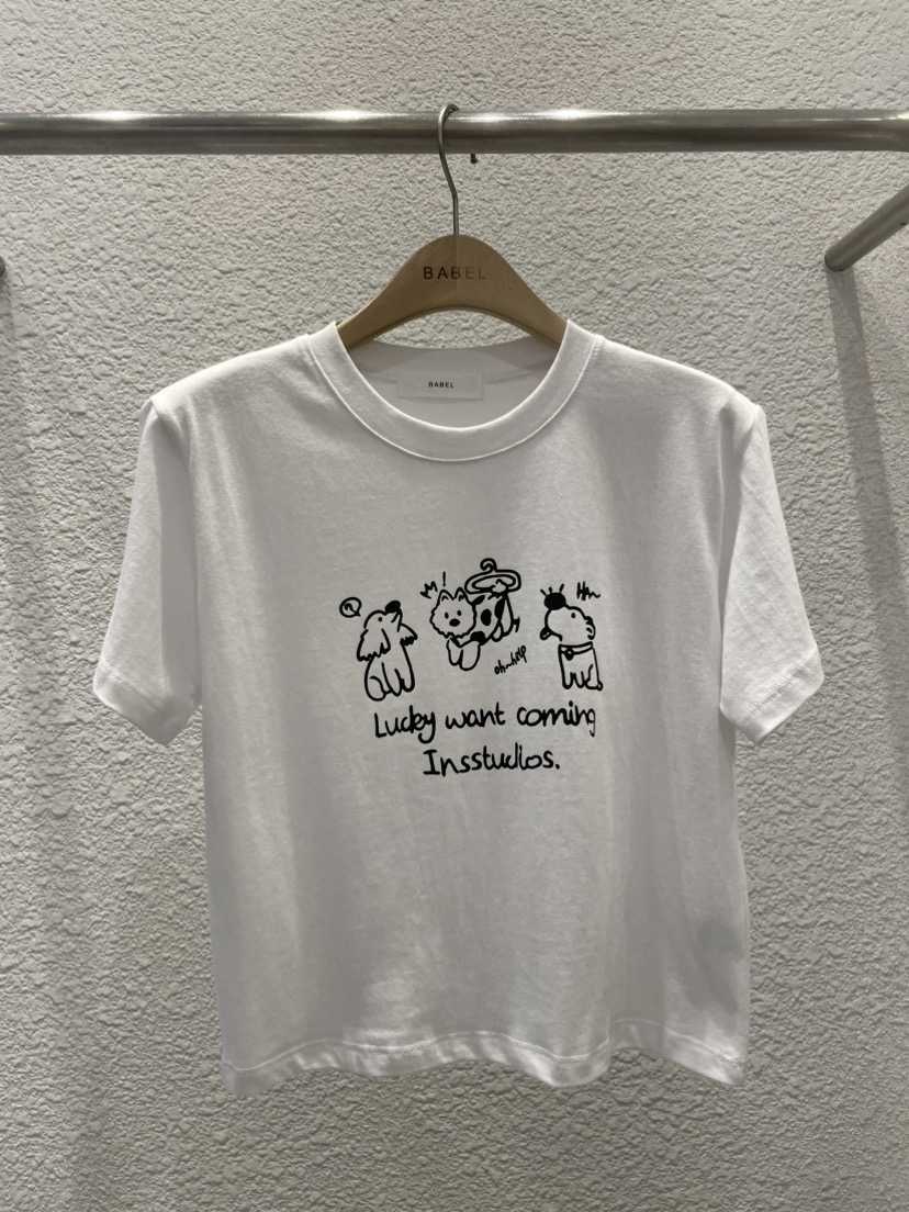 BABEL韓國代購㊣女裝新款休閑時尚熱賣職業真品推薦人氣T恤BABELT恤