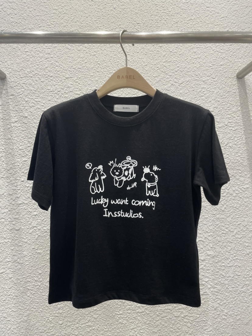 BABEL韓國代購㊣女裝新款休閑時尚熱賣職業真品推薦人氣T恤BABELT恤圖色3