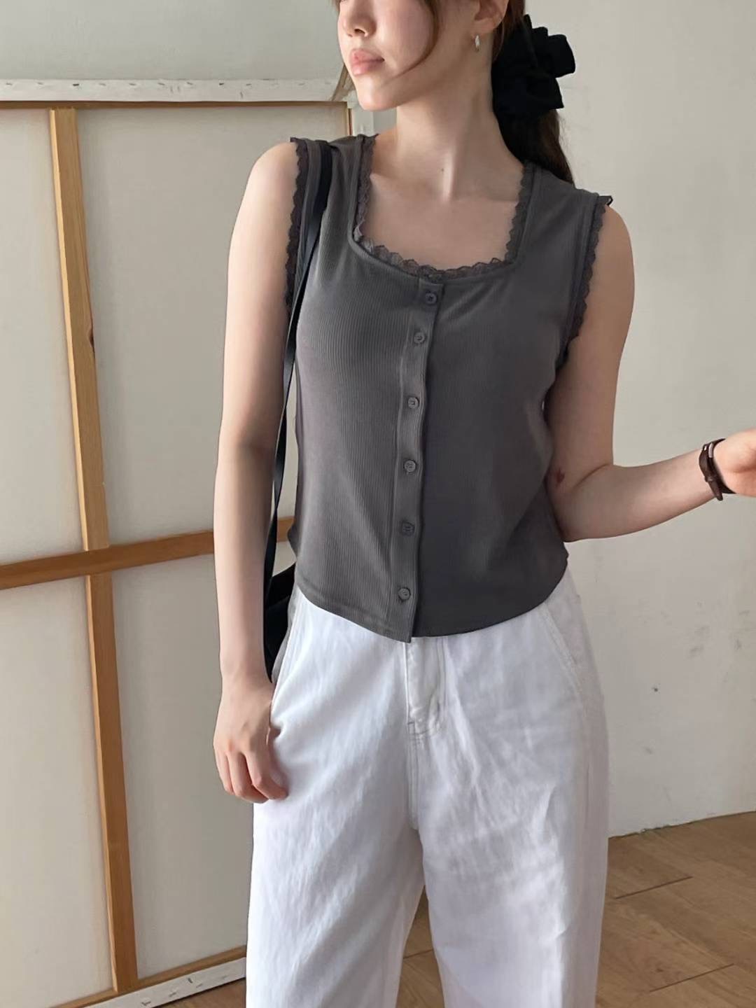 ANNSTORY-앤스토리-T東大門㊣實拍女裝新品熱賣時尚吊帶背心ANNSTORY吊帶/背心