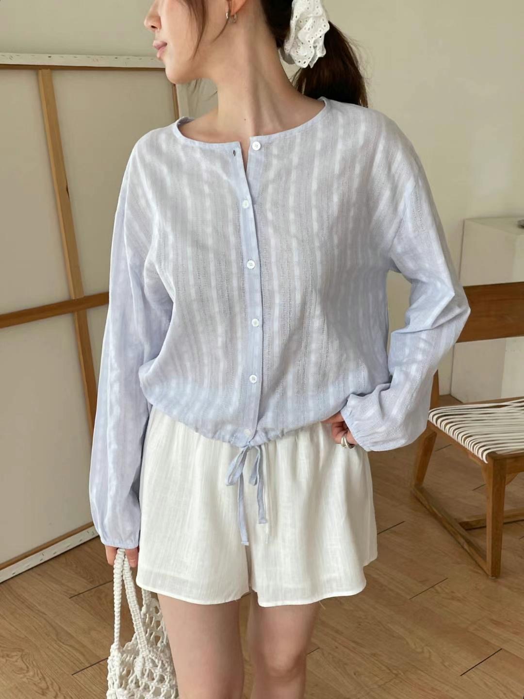 ANNSTORY-앤스토리-T東大門㊣代購女士新品時尚襯衫蕾絲衫ANNSTORY襯衫/蕾絲衫圖色2