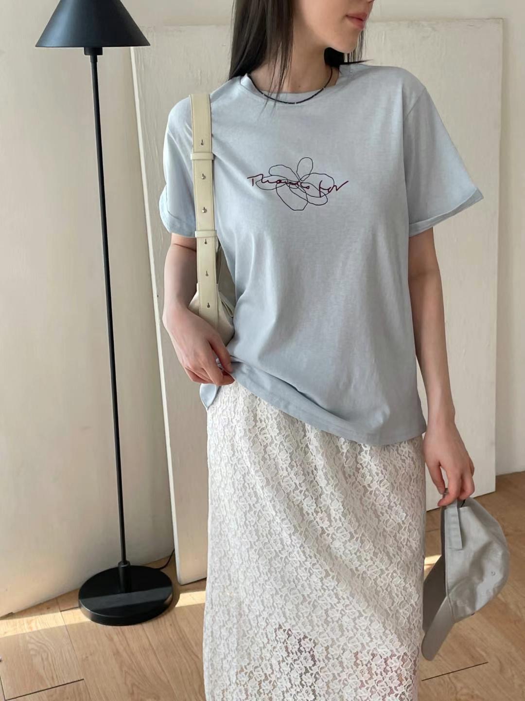 ANNSTORY-앤스토리-T韓國直郵㊣女裝新品熱賣人氣休閑T恤ANNSTORYT恤圖色3