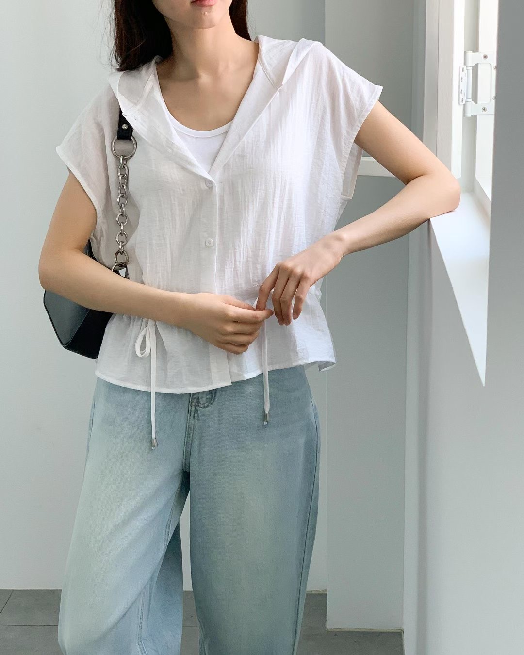 ANDANTE東大門㊣代購女裝新品職業熱賣25春夏推薦襯衫蕾絲衫ANDANTE襯衫/蕾絲衫
