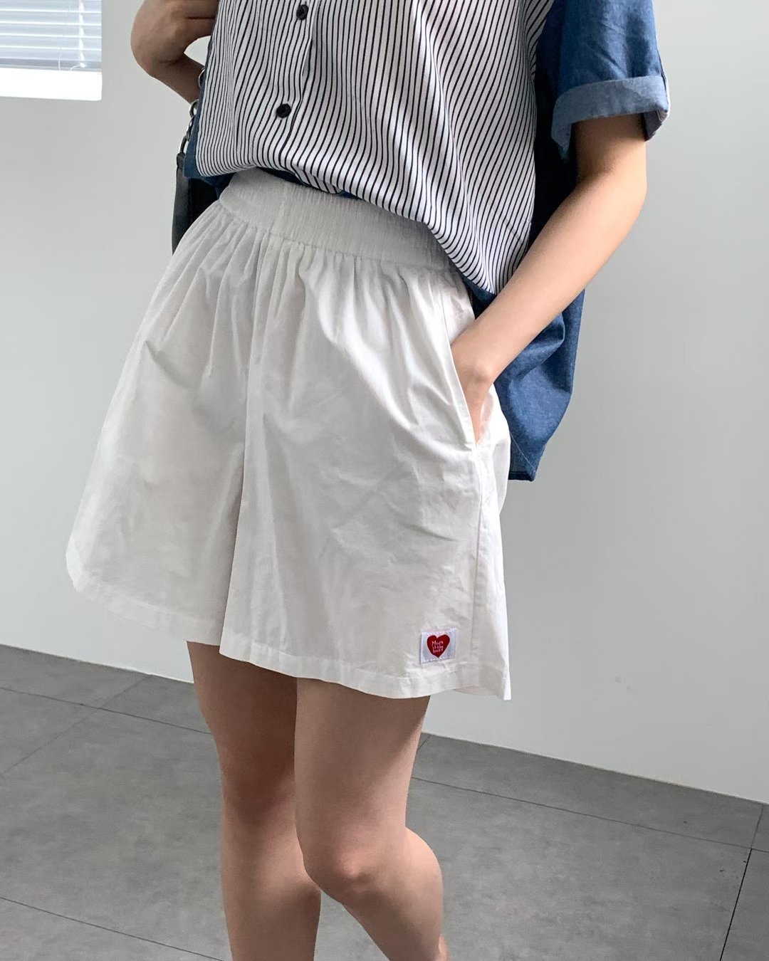 ANDANTE韓國代購㊣女士新品人氣真品時尚熱賣職業休閑推薦短褲ANDANTE短褲