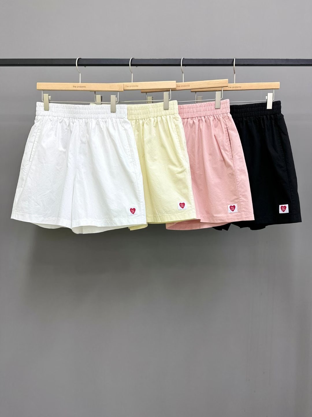 ANDANTE韓國代購㊣女士新品人氣真品時尚熱賣職業休閑推薦短褲ANDANTE短褲圖色2左二色