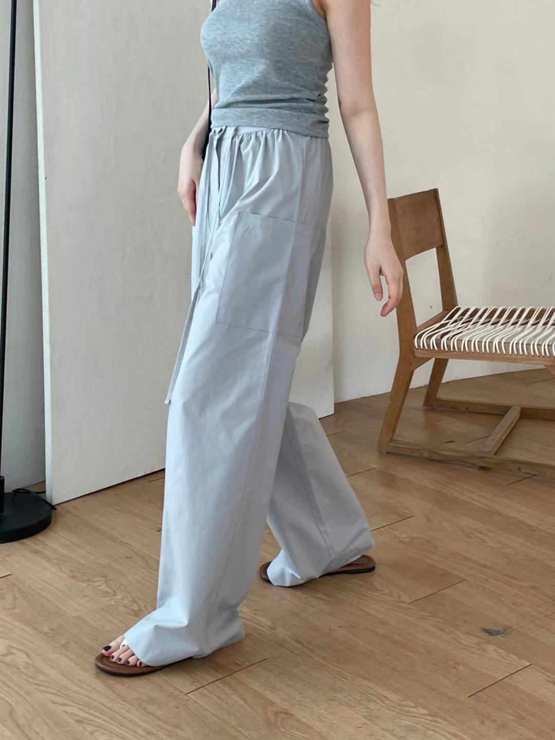 ANNSTORY-앤스토리-T東大門㊣實拍女裝新款25春夏休閑褲工裝褲ANNSTORY休閑褲