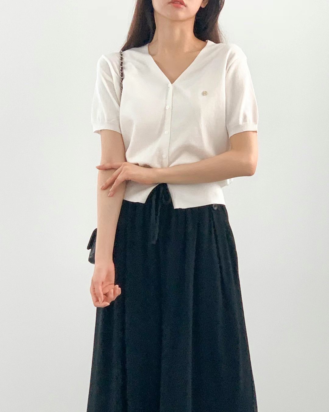 ANDANTE東大門㊣直郵女士新品25春夏時尚推薦職業針織衫開衫ANDANTE針織衫