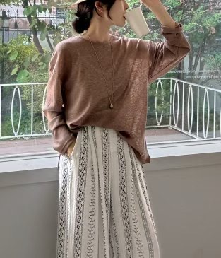 ANDANTE東大門㊣直郵女裝新品人氣休閑職業25春夏針織衫紐扣ANDANTE針織衫圖色2