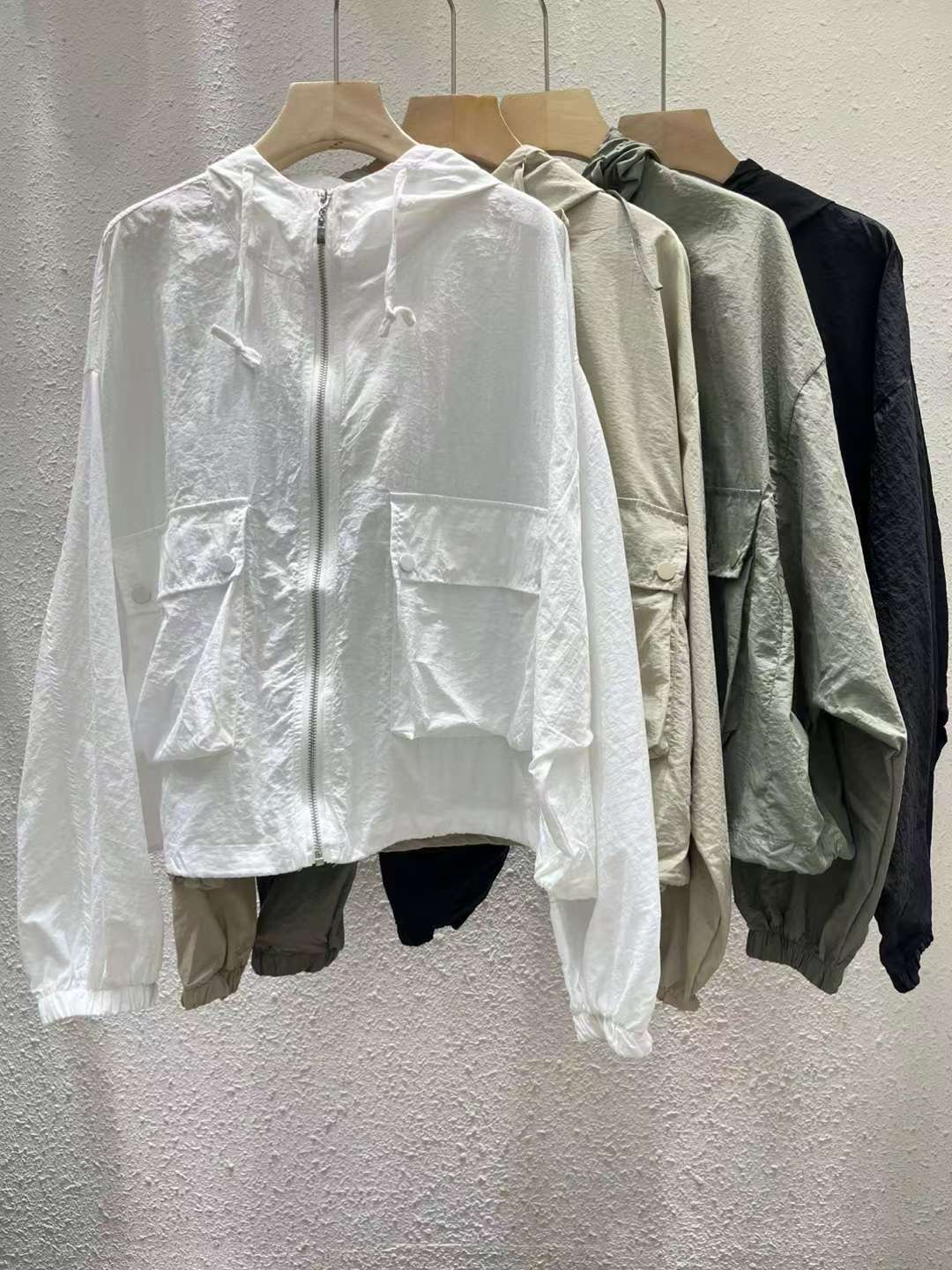ANOTHERPLAN東大門㊣直郵女裝新品25春夏推薦休閑職業夾克兜帽ANOTHERPLAN夾克