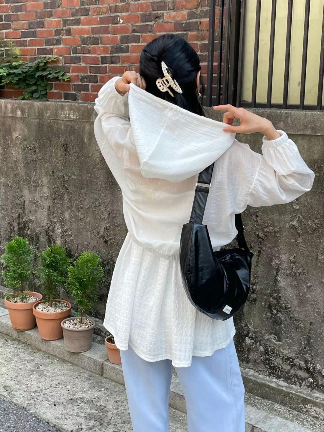 EROOM東大門㊣直郵女士新品25春夏時尚休閑熱賣職業夾克拉鏈EROOM夾克