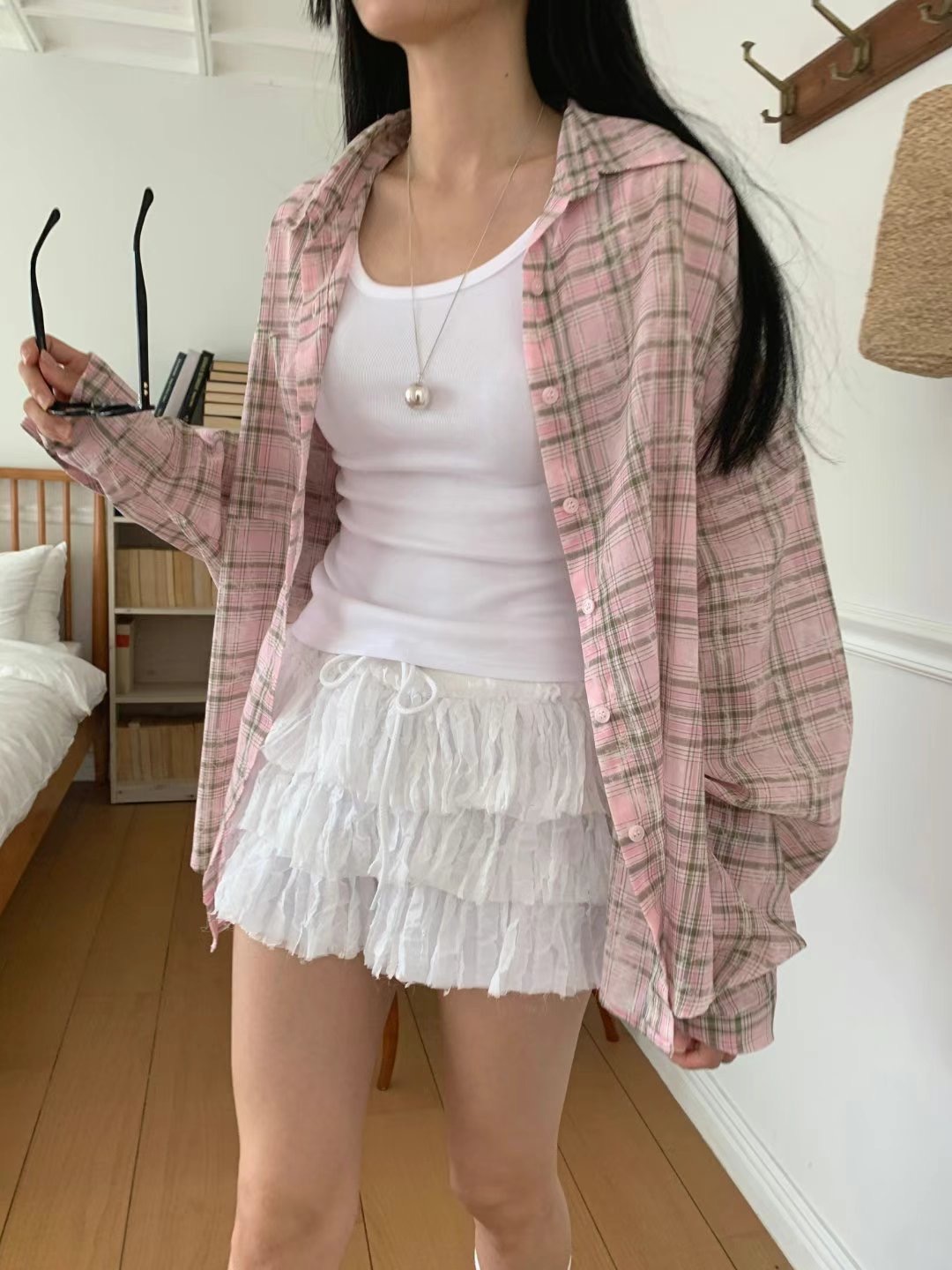 DIPPING東大門㊣代購女裝新品職業真品熱賣休閑時尚襯衫蕾絲衫DIPPING襯衫/蕾絲衫