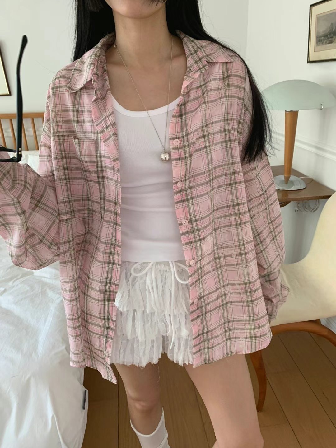DIPPING東大門㊣代購女裝新品職業真品熱賣休閑時尚襯衫蕾絲衫DIPPING襯衫/蕾絲衫