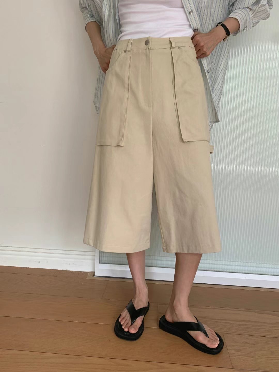 DIPPING東大門㊣實拍女士新款25春夏熱賣推薦真品時尚休閑褲DIPPING休閑褲圖色2