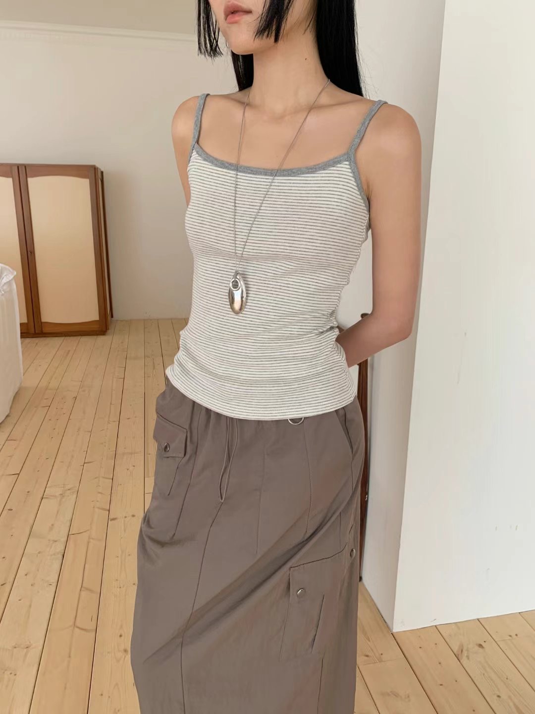 DIPPING東大門㊣實拍女士新款休閑推薦人氣熱賣真品吊帶背心DIPPING吊帶/背心