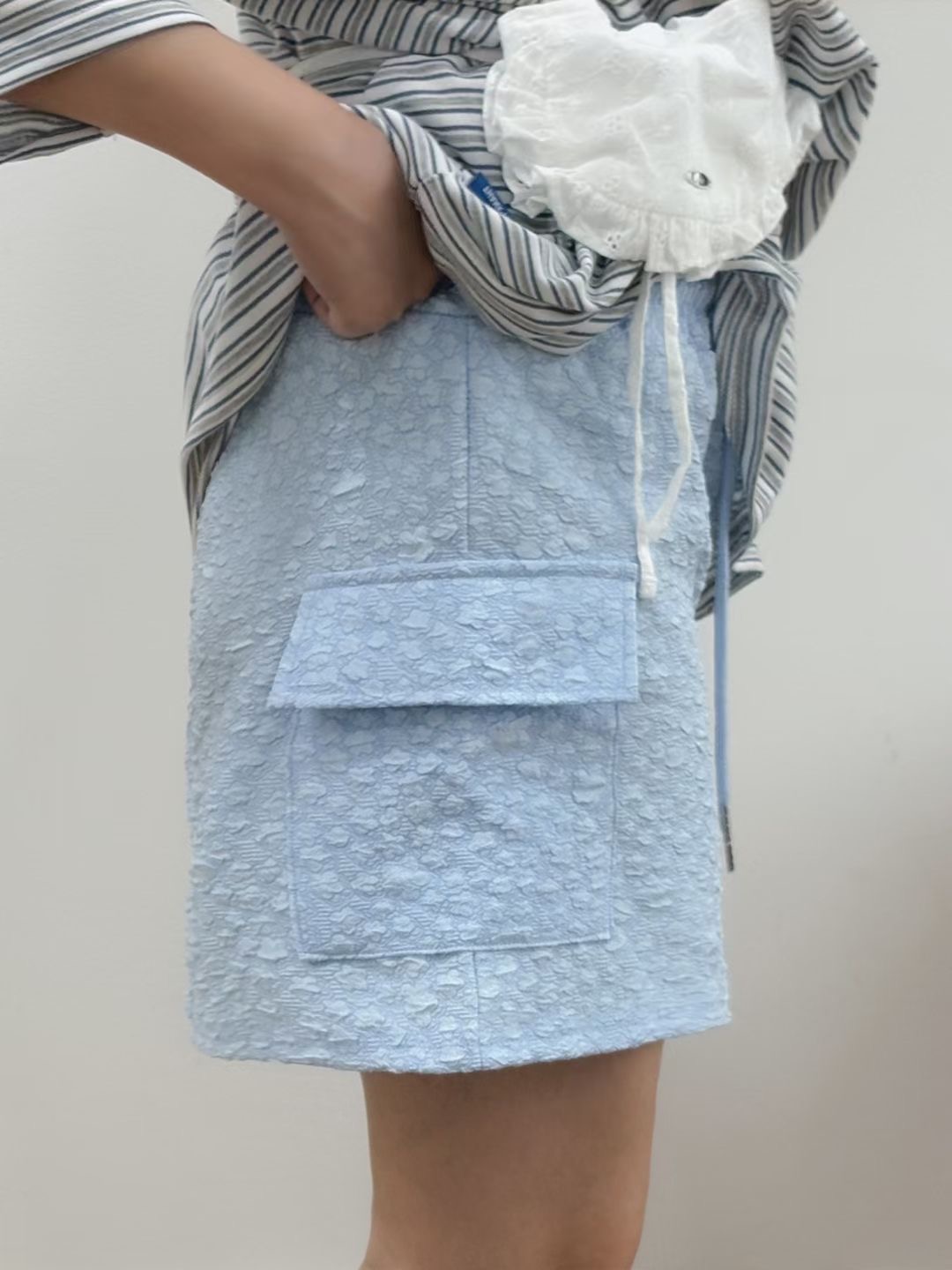 끌 벅지韓國代購㊣女裝新款熱賣推薦休閑人氣25春夏職業短褲Pull Buck短褲