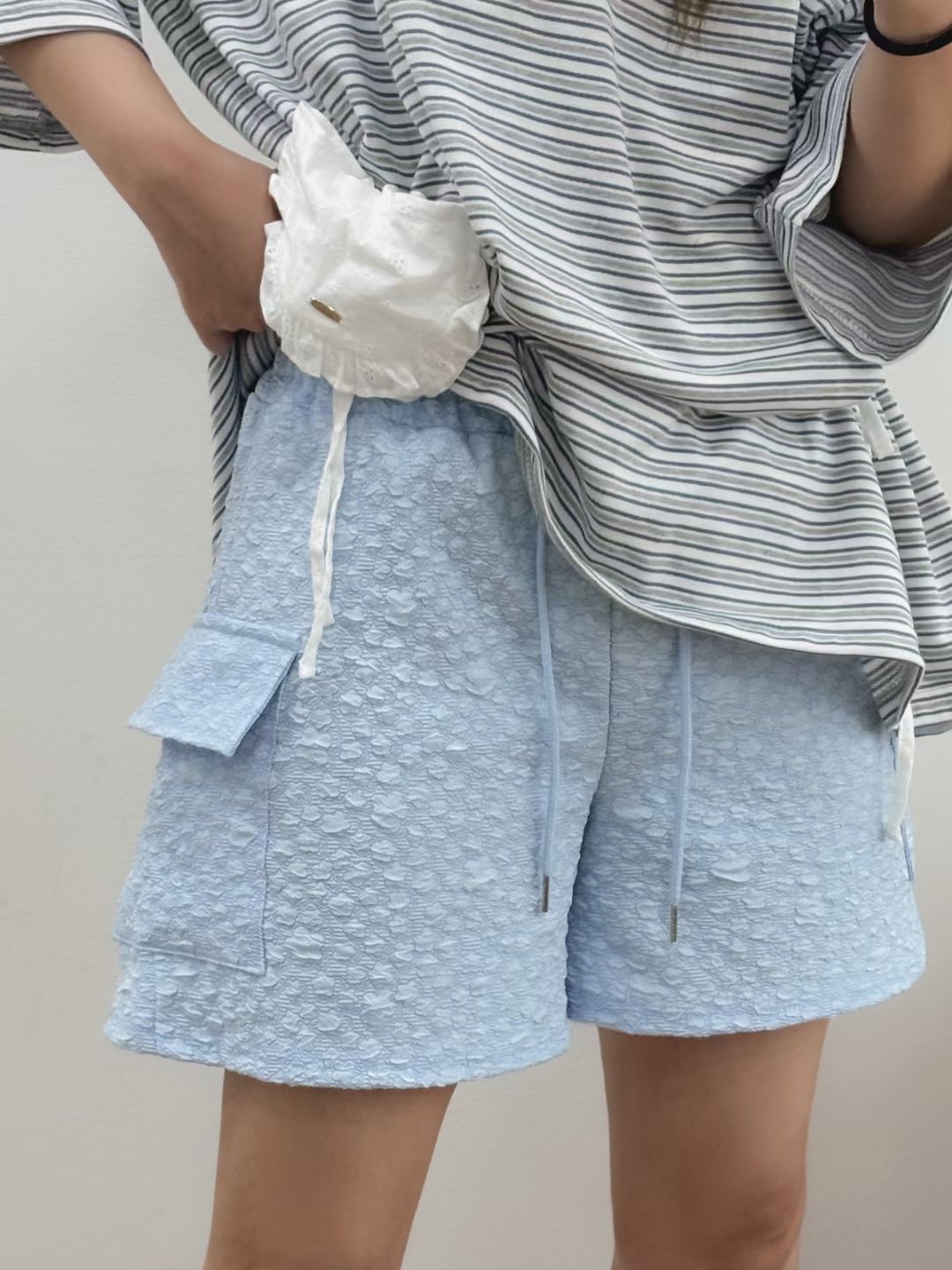 끌 벅지韓國代購㊣女裝新款熱賣推薦休閑人氣25春夏職業短褲Pull Buck短褲