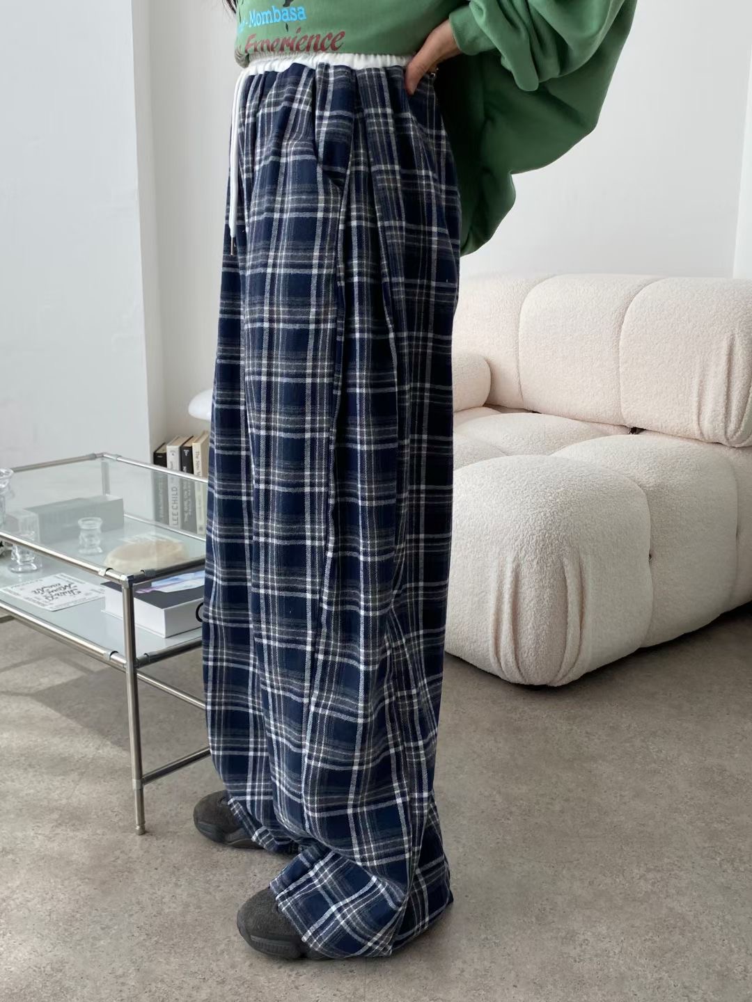 끌 벅지東大門㊣實拍女裝新品熱賣真品時尚人氣推薦休閑褲Pull Buck休閑褲
