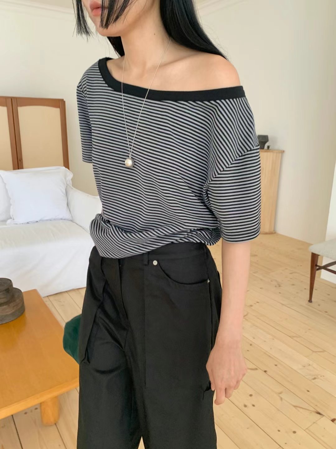 DIPPING東大門㊣直郵女裝新品25春夏人氣時尚職業休閑推薦T恤DIPPINGT恤