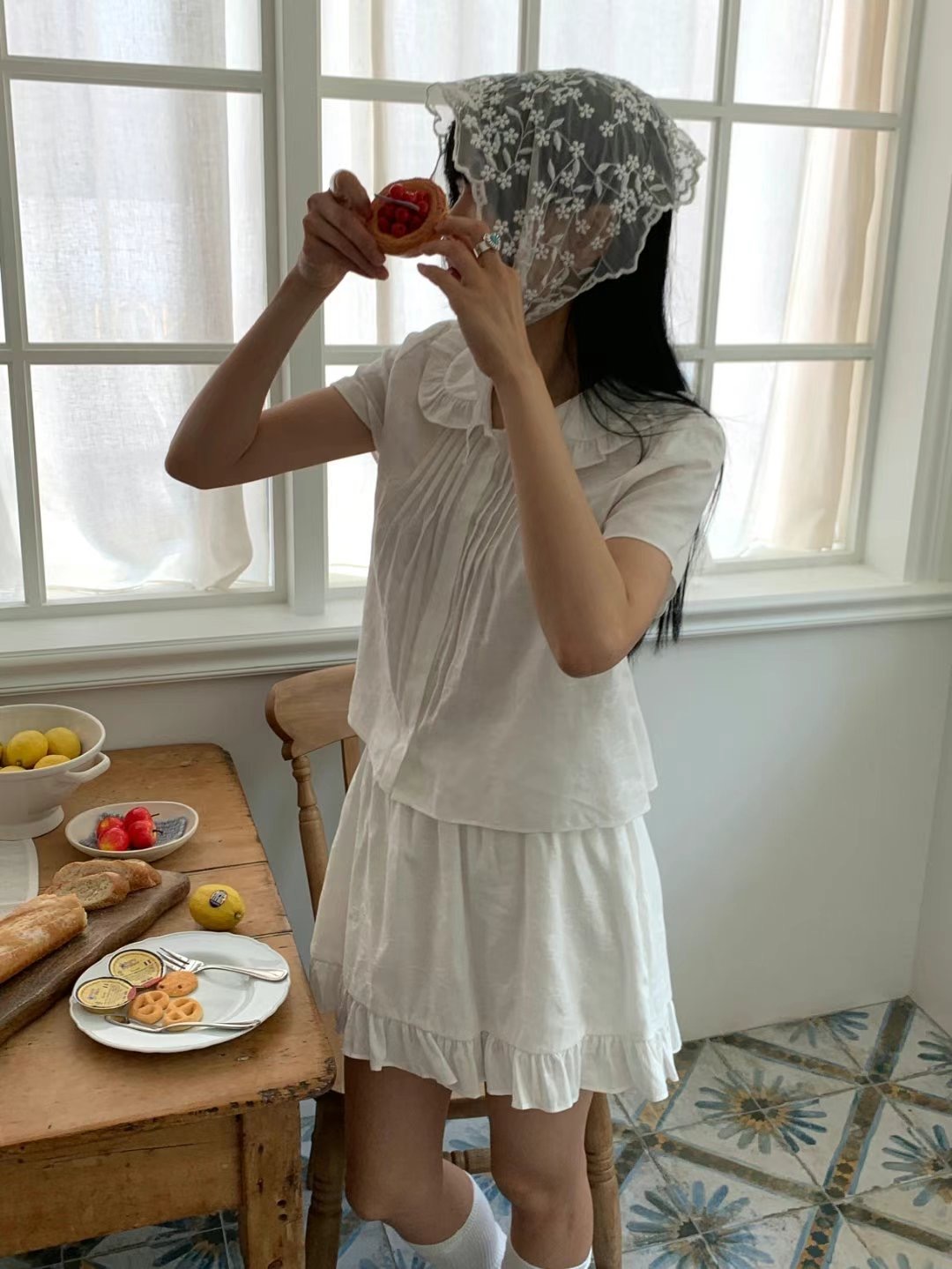 DIPPING東大門㊣直郵女裝新款人氣時尚職業推薦熱賣襯衫蕾絲衫DIPPING襯衫/蕾絲衫