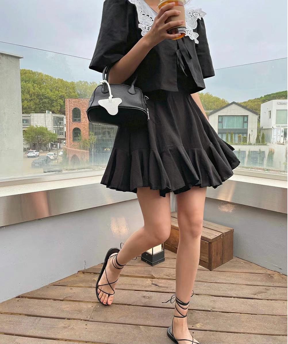 CHERRY YA韓國代購㊣女裝新品熱賣休閑時尚推薦真品職業裙褲CHERRY YA裙褲