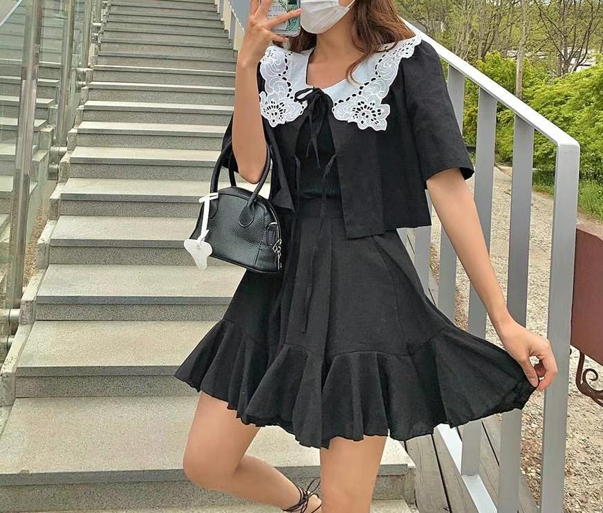 CHERRY YA韓國代購㊣女裝新品熱賣休閑時尚推薦真品職業裙褲CHERRY YA裙褲