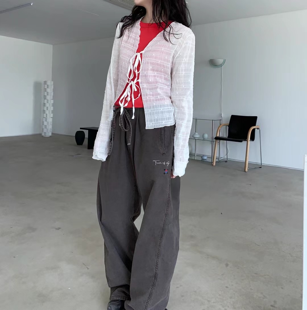 DINO東大門㊣實拍女裝新品25春夏時尚推薦熱賣真品針織衫開衫DINO針織衫