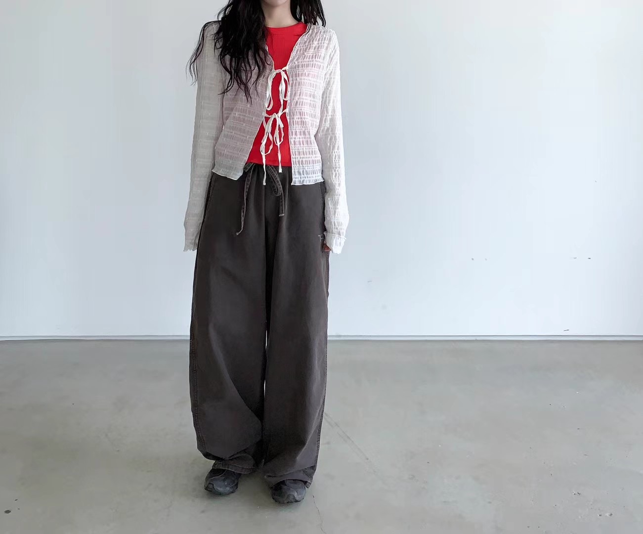 DINO東大門㊣實拍女裝新品25春夏時尚推薦熱賣真品針織衫開衫DINO針織衫