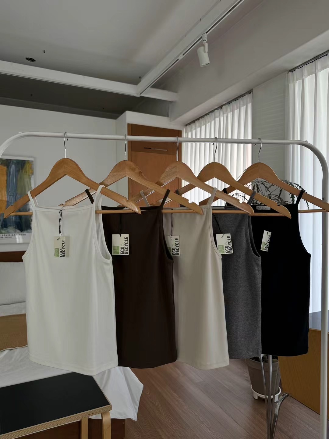 DINO東大門㊣實拍女士新品真品25春夏職業熱賣時尚吊帶背心DINO吊帶/背心圖色2左二色