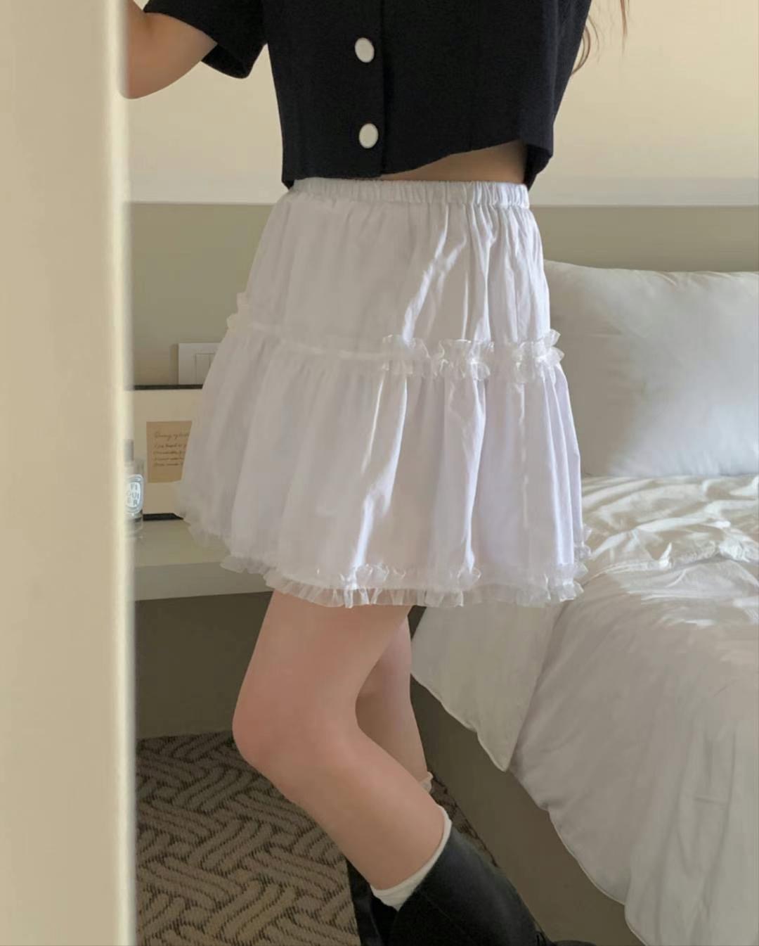 CHERRY YA韓國代購㊣女裝新品時尚人氣25春夏休閑職業短裙CHERRY YA短裙