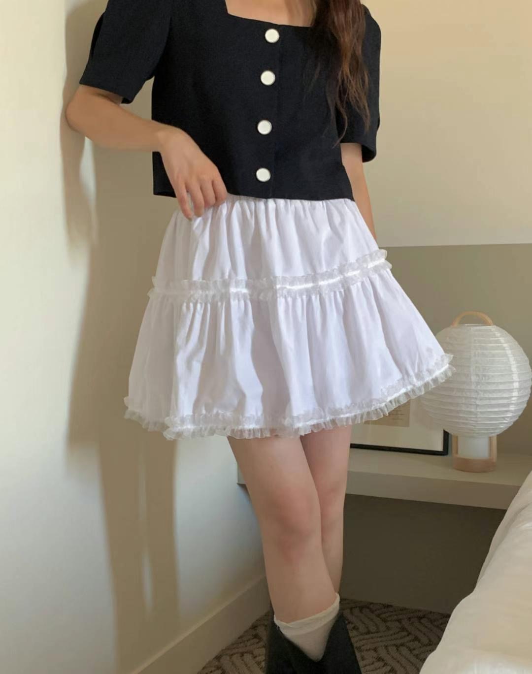 CHERRY YA韓國代購㊣女裝新品時尚人氣25春夏休閑職業短裙CHERRY YA短裙