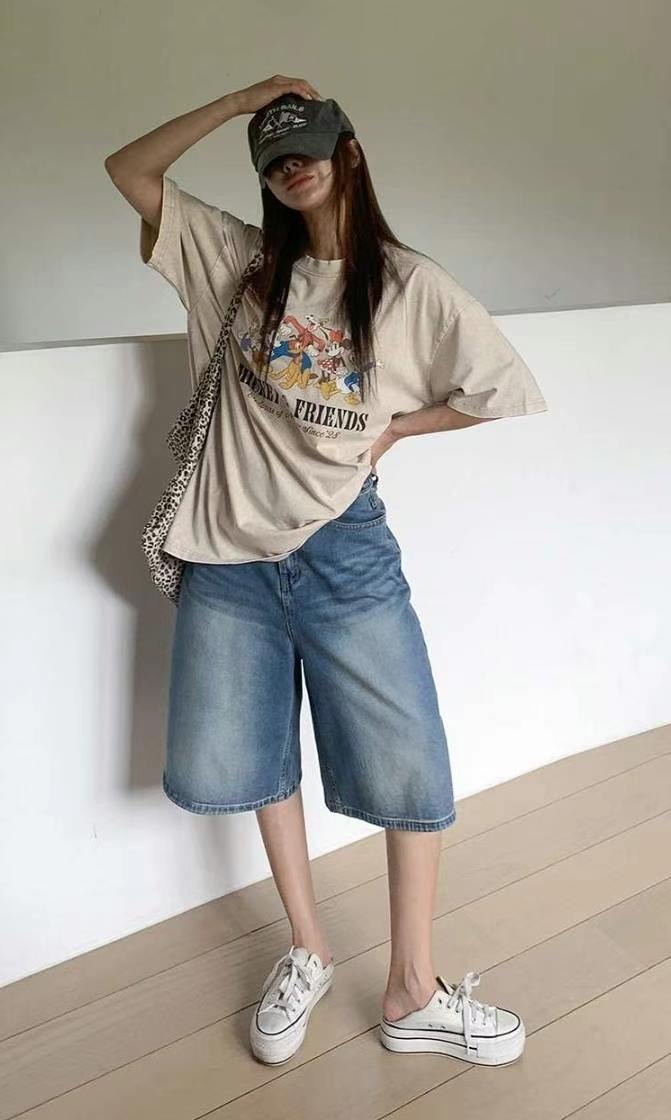 7STAR東大門㊣代購女裝新品人氣推薦職業熱賣時尚25春夏短褲7STAR短褲