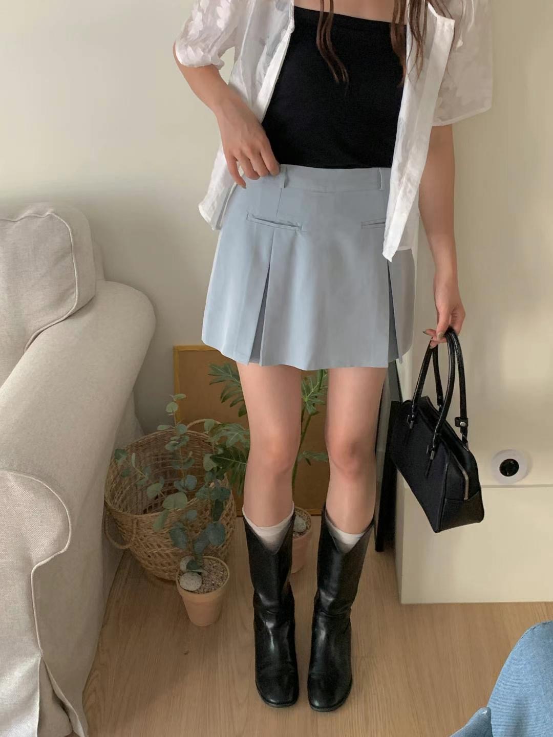 CHERRY YA東大門㊣代購女裝新品時尚熱賣職業真品推薦短裙CHERRY YA短裙