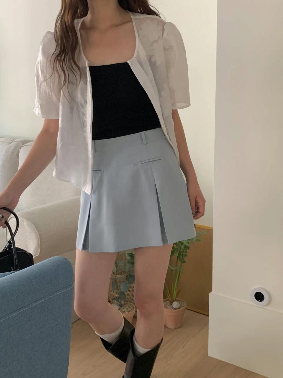 CHERRY YA東大門㊣代購女裝新品時尚熱賣職業真品推薦短裙CHERRY YA短裙
