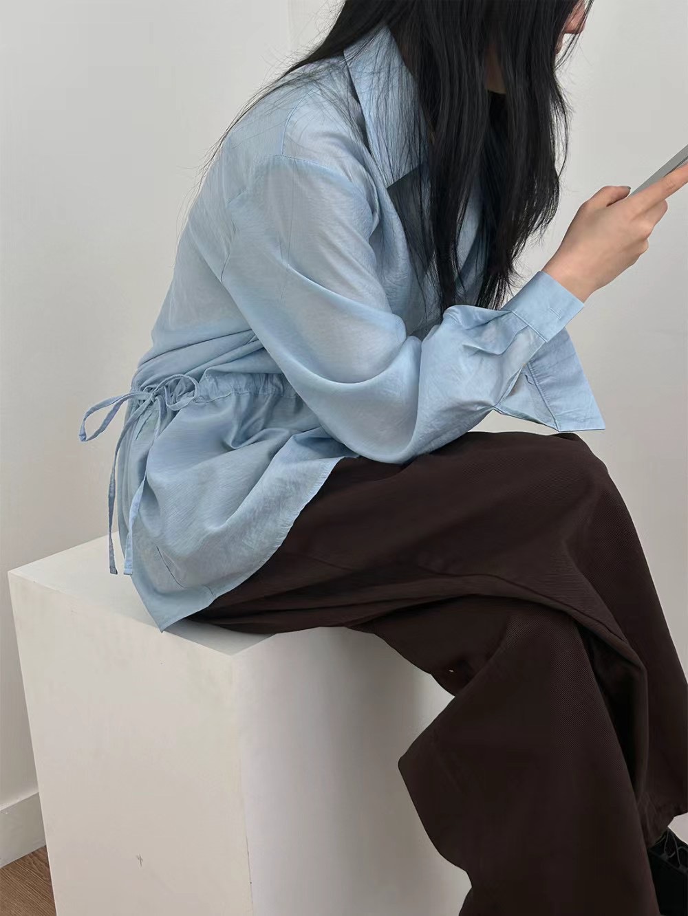 DINO東大門㊣實拍女裝新品熱賣推薦人氣真品職業襯衫蕾絲衫DINO襯衫/蕾絲衫