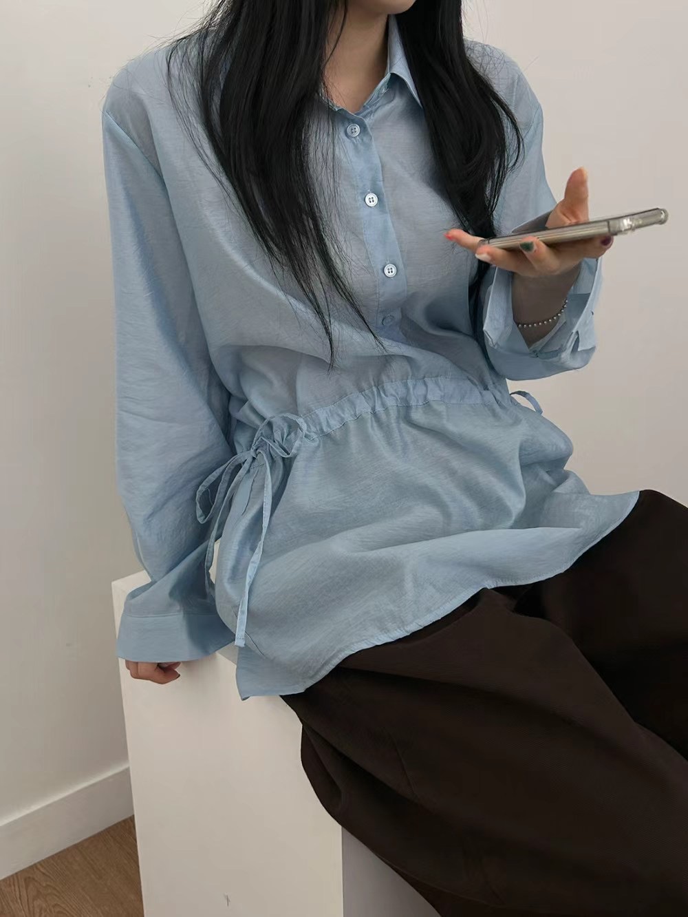 DINO東大門㊣實拍女裝新品熱賣推薦人氣真品職業襯衫蕾絲衫DINO襯衫/蕾絲衫
